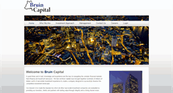 Desktop Screenshot of bruincapital.com